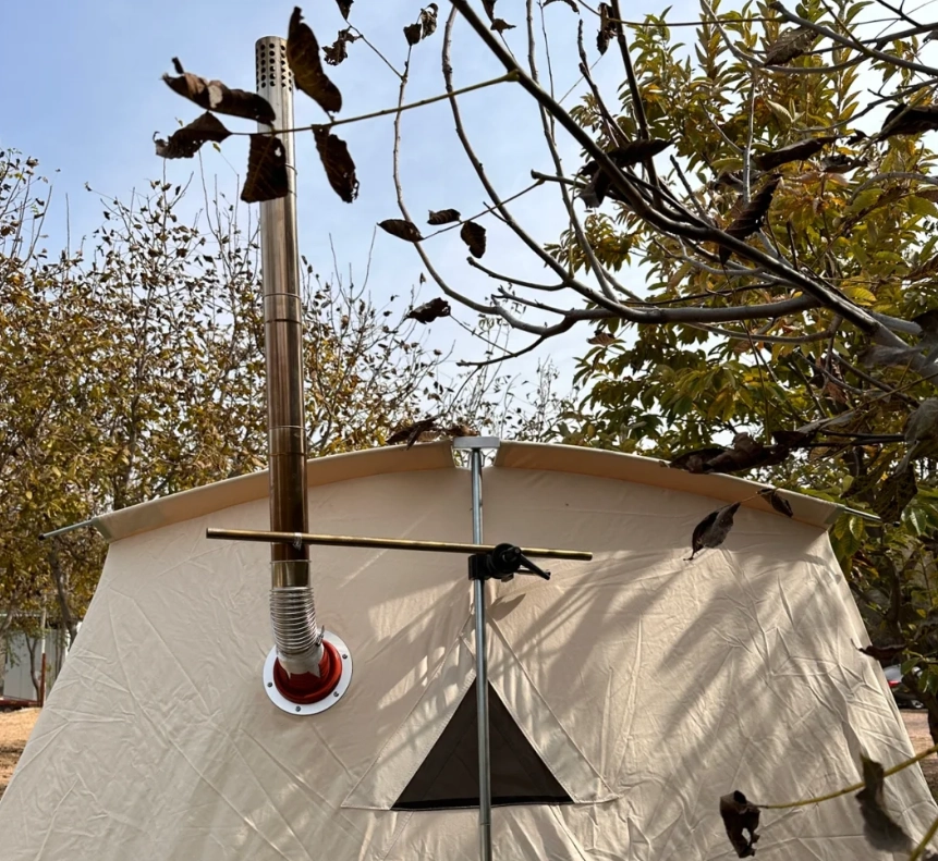 キャンバステントストーブに煙突パイプを取り付ける方法 - ステップバイステップガイド 2025  