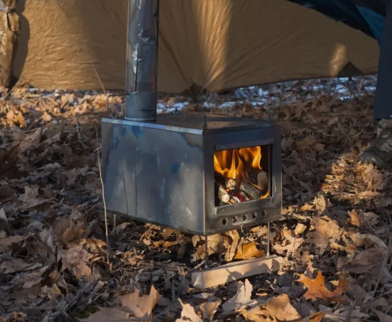 15ポンド以下の超軽量折りたたみテントストーブ