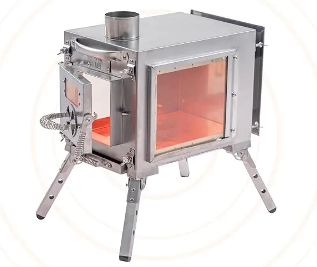 15ポンド以下の超軽量折りたたみテントストーブ