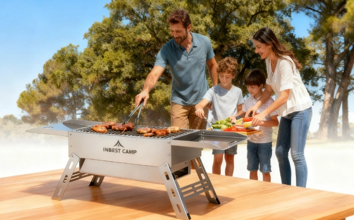 中国で最高のODMキャンプグリルメーカーを選ぶ方法：認定デザイン、特許保護、そしてINBESTCAMPによるグローバル倉庫管理
