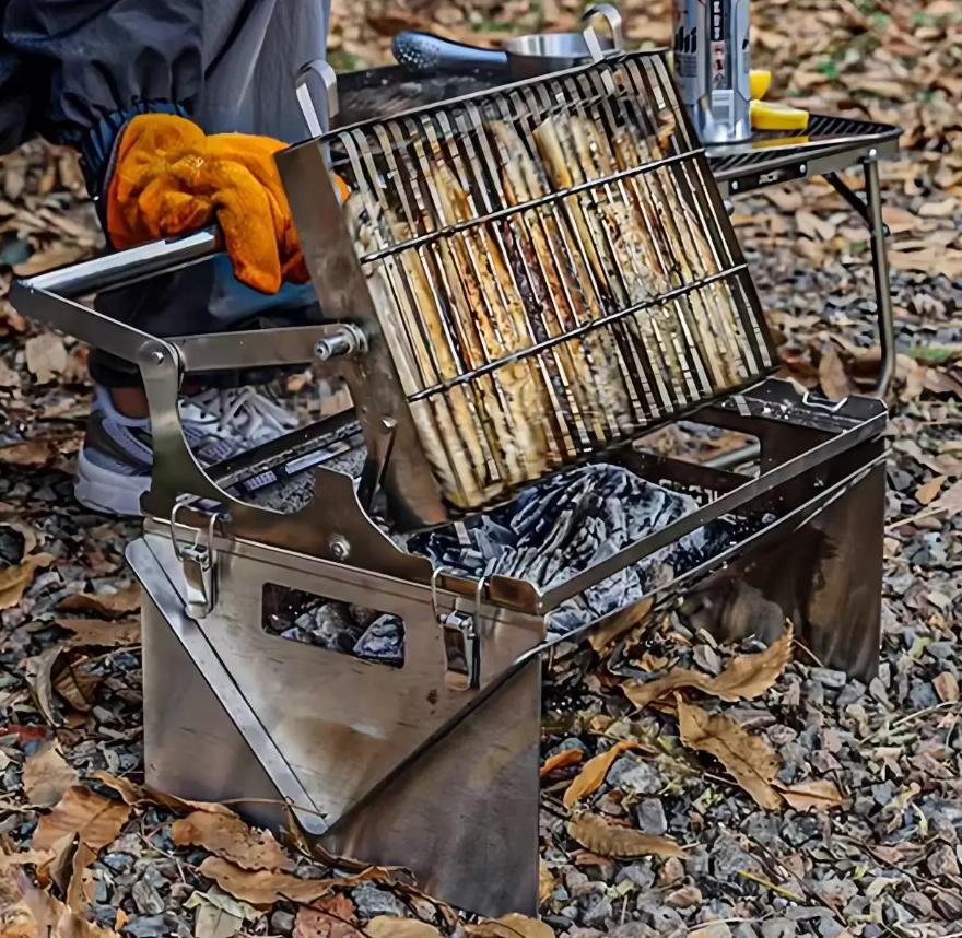 オールインワン折りたたみ式バーベキューグリル オールインワン折りたたみ式バーベキューグリル