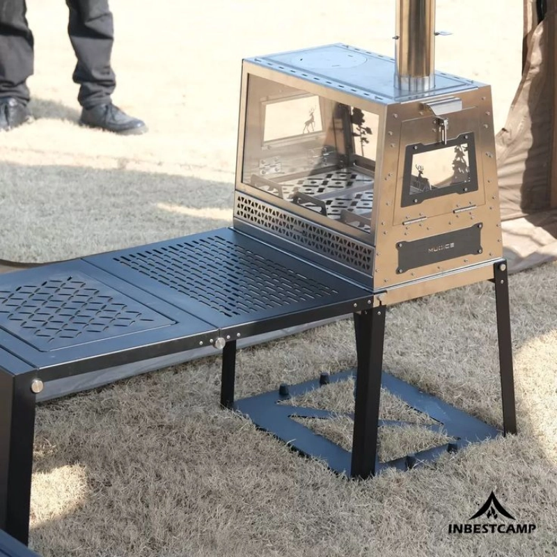 工場から市場へ：グローバルOEMブランド向け台形ステンレス製テントストーブ