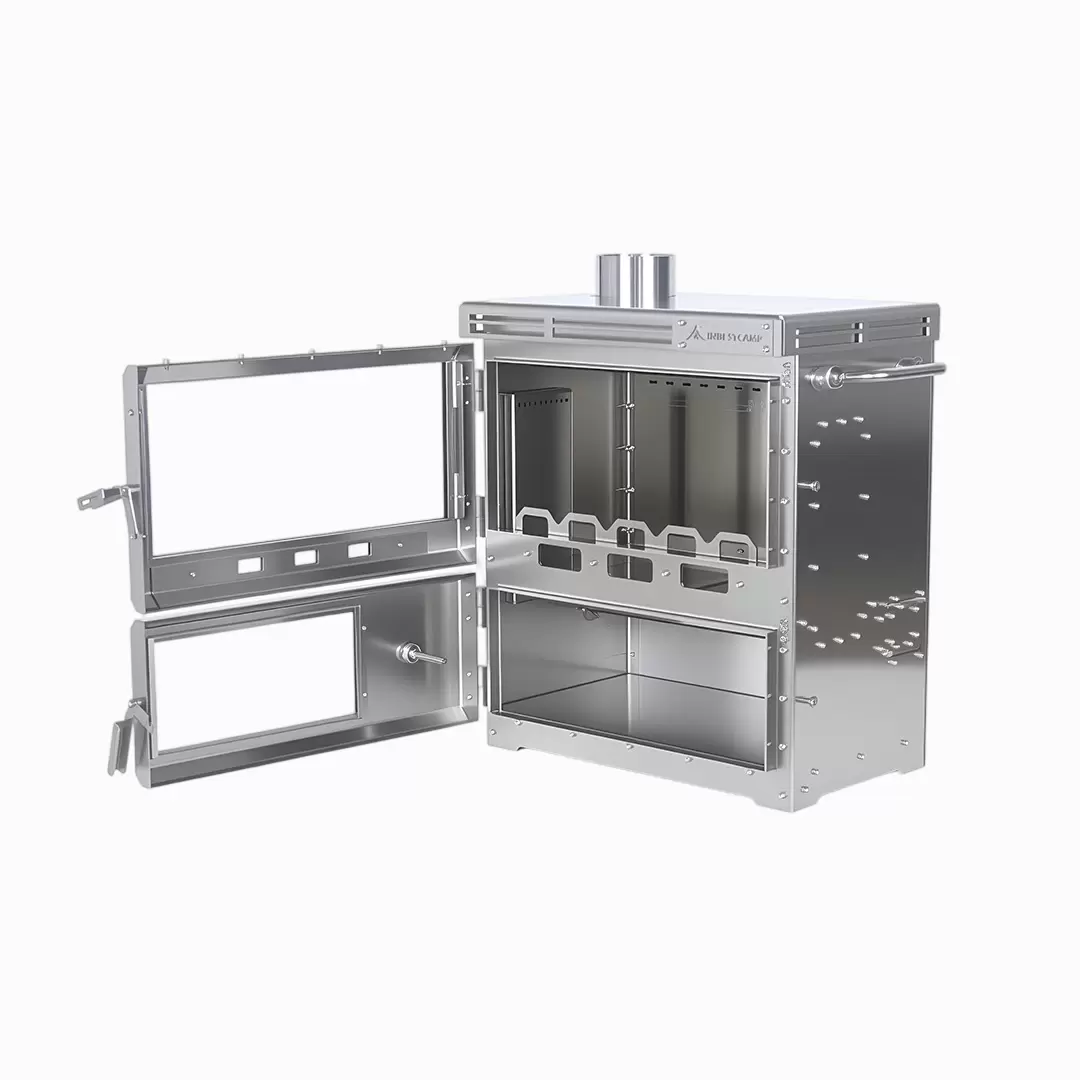 多機能ステンレス製キャンプストーブ 多機能ステンレス製キャンプストーブ