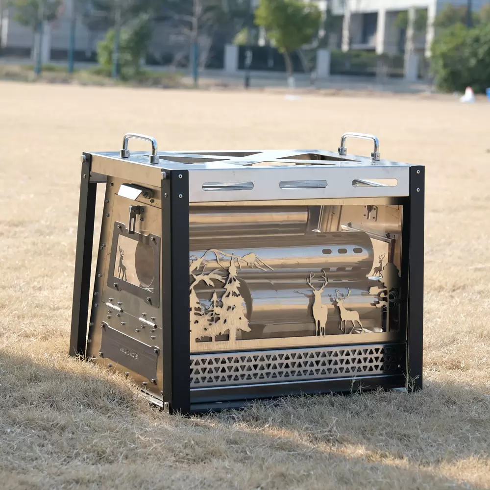 効率的なOEMとカスタムソリューション：キャンプ用薪ストーブブランドを市場トップに