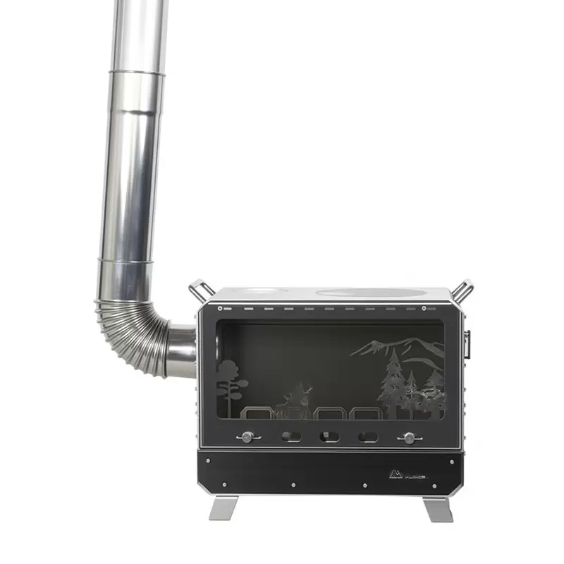 ポータブルキャンプ用薪ストーブ