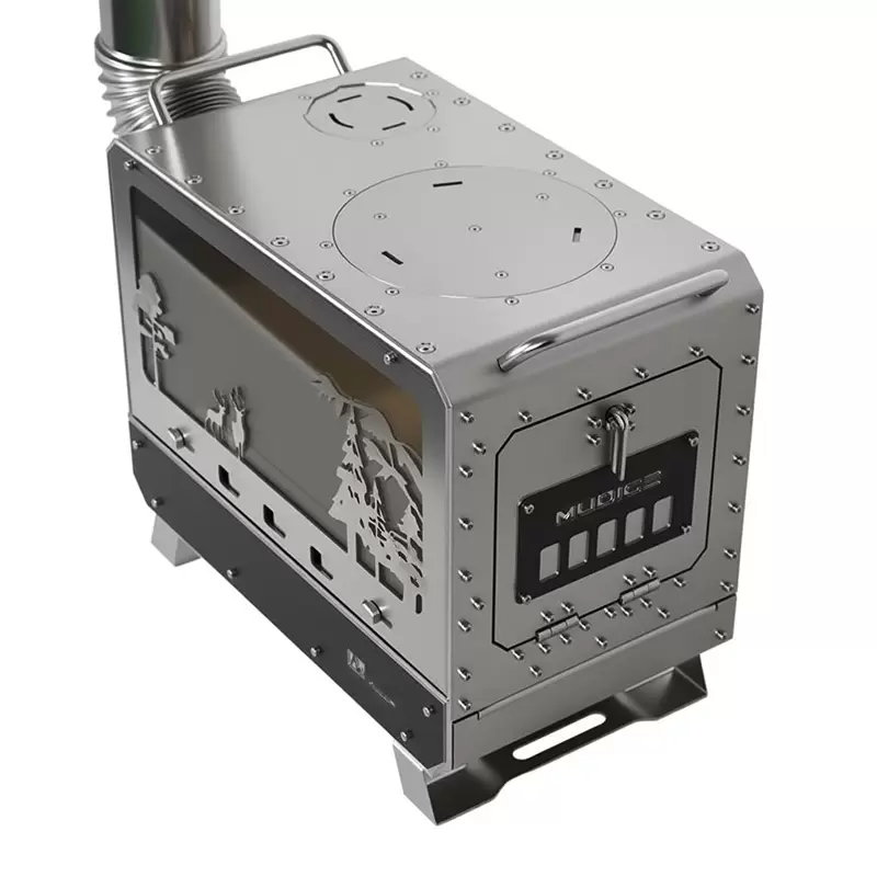 ポータブルキャンプ用薪ストーブ