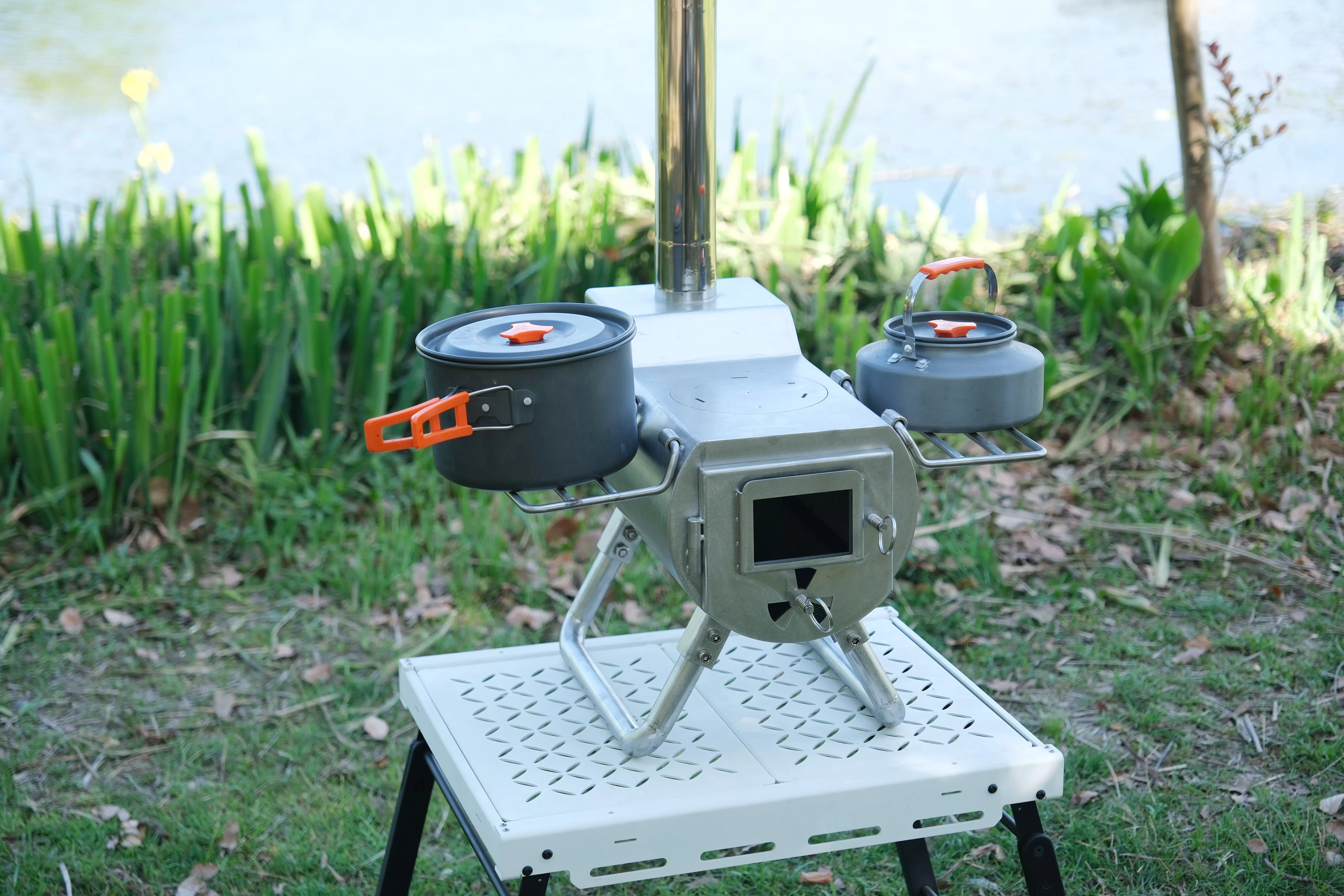 キャンプ用ホットテントストーブ