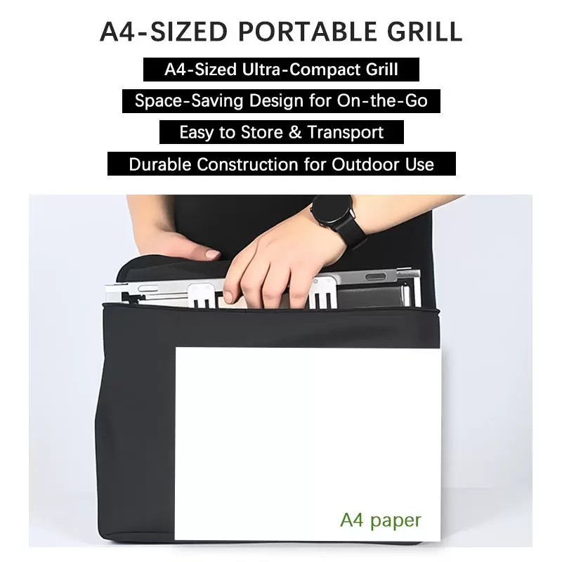 折りたたみ式バーベキューグリルの製造