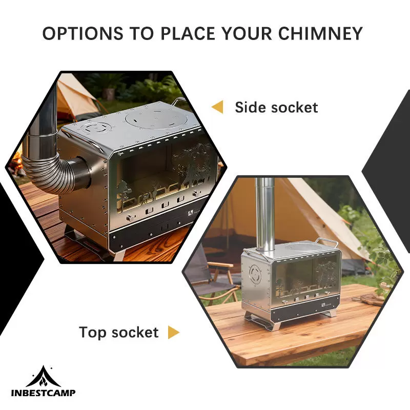 ポータブルキャンプ用薪ストーブ ポータブルキャンプ用薪ストーブ