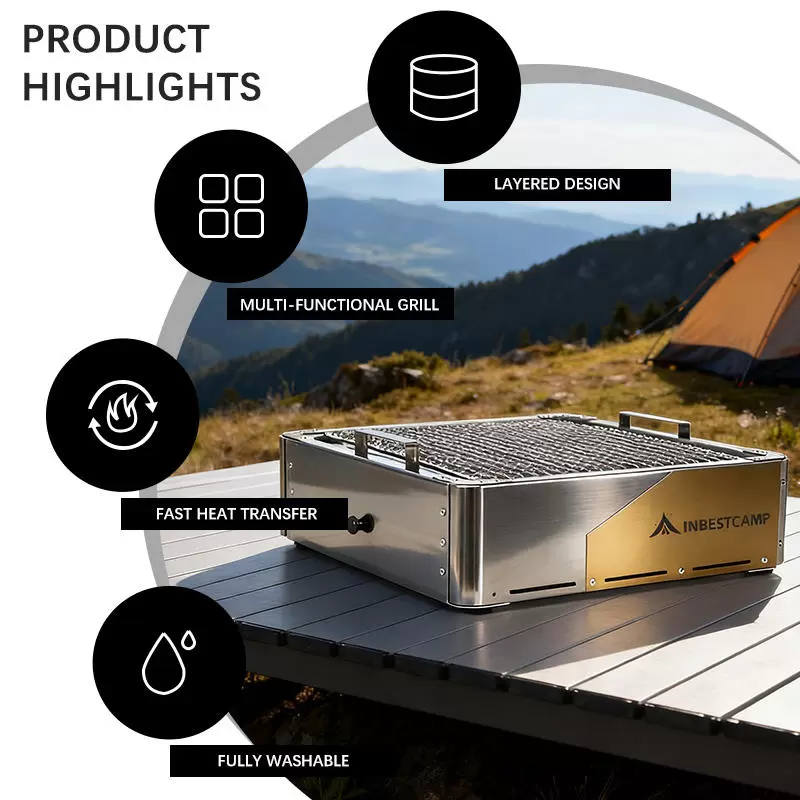ポータブルグリドルグリルODM