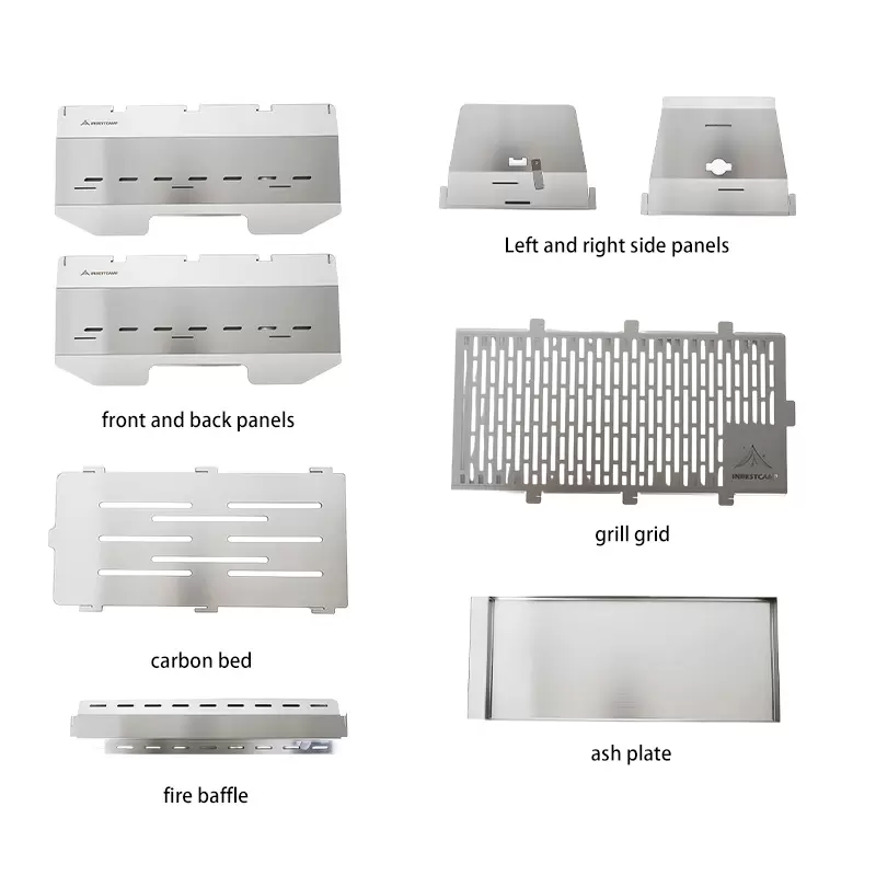 プレミアムコンパクトキャンプグリルODM製造