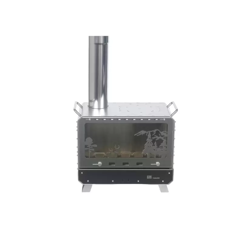 アウトドアビジネス向けカスタムデザイン対応ポータブルキャンプ用薪ストーブのOEMサプライヤー