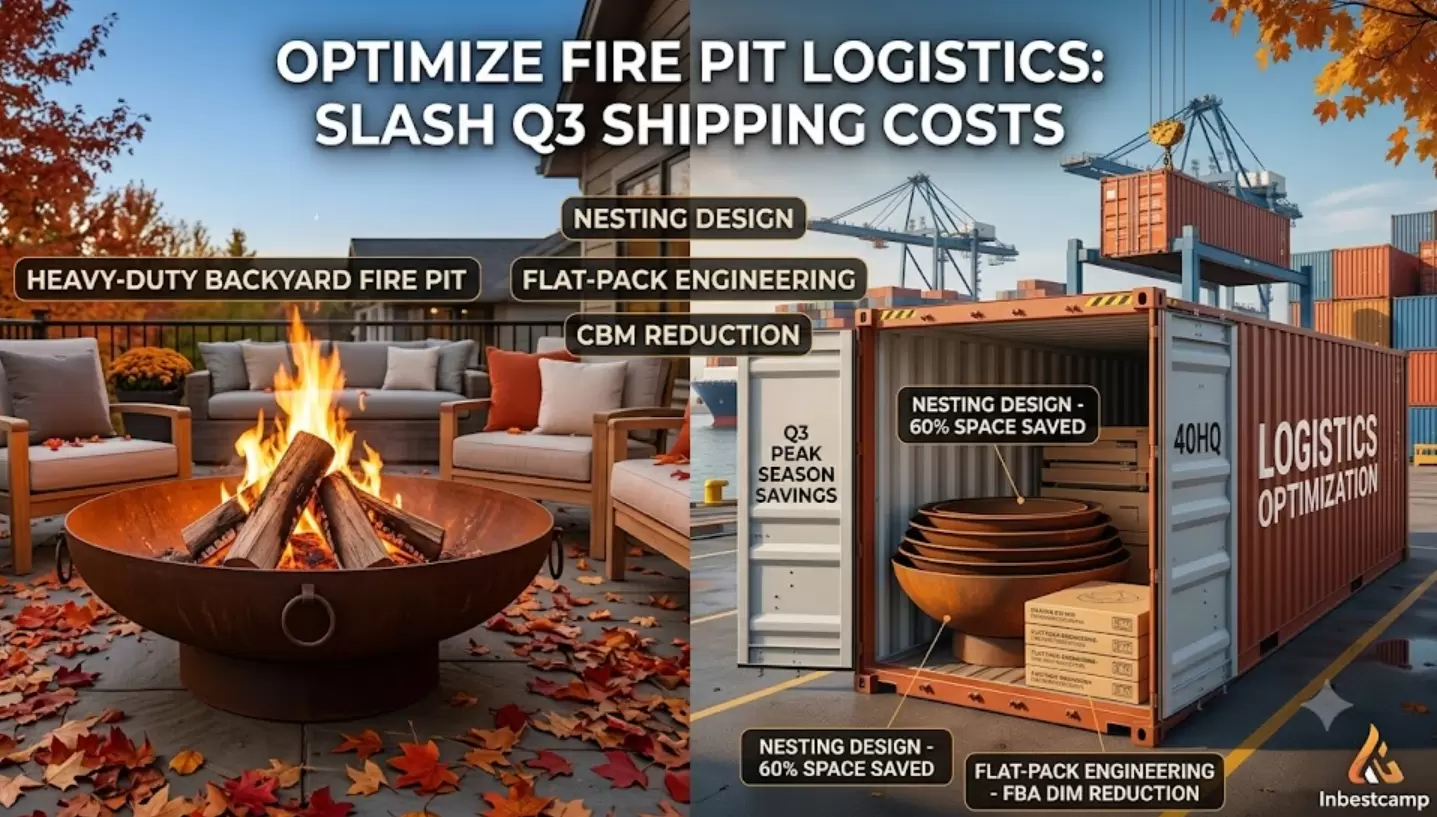 第 3 四半期の海上輸送コストを削減する Fire Pit 梱包ソリューション